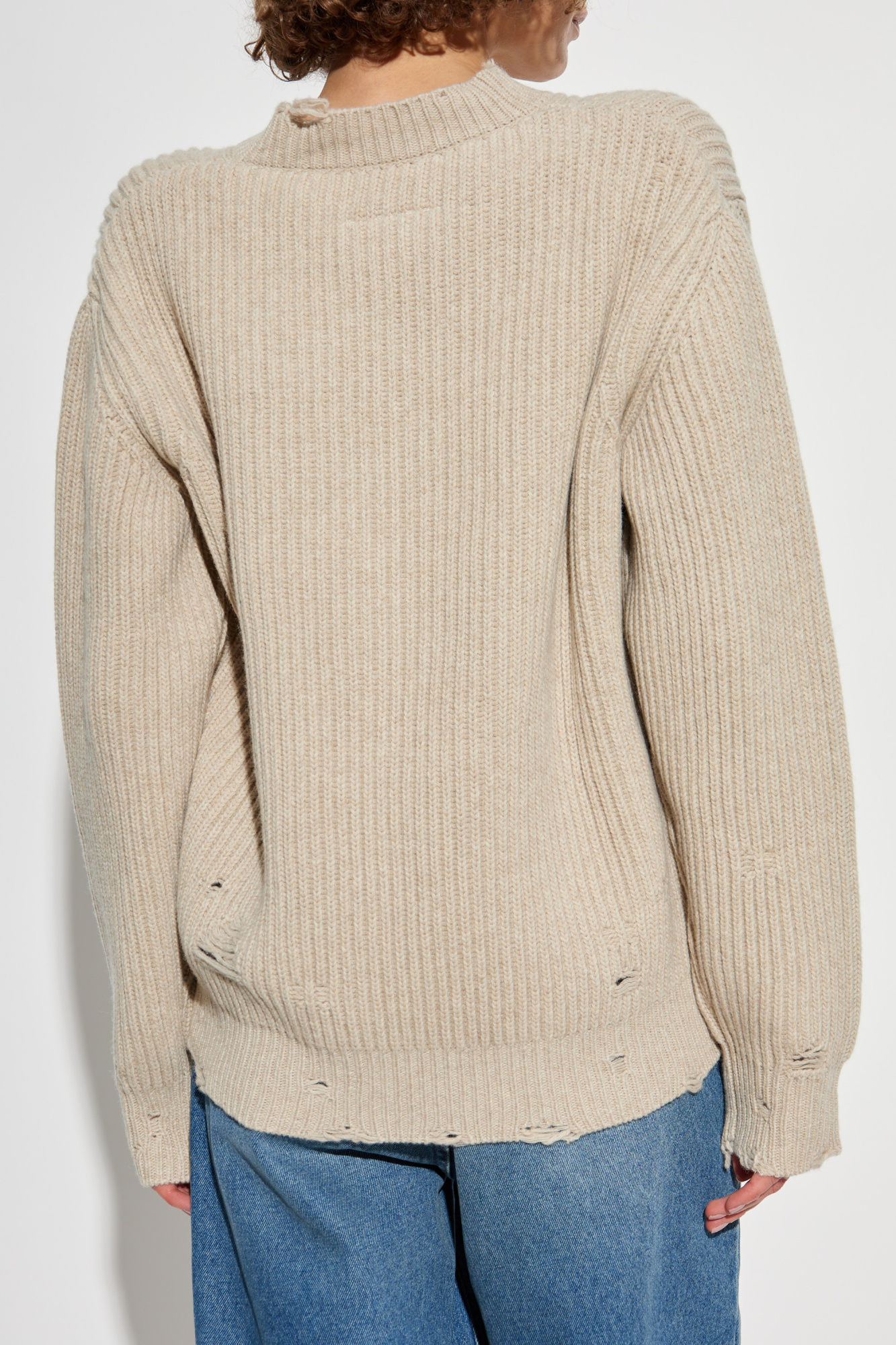 スウェット・トレーナー MAISON MARGIELA Camel Wool Sweater MAISON MARGIELA Wool sweater | NET-A-PORTER